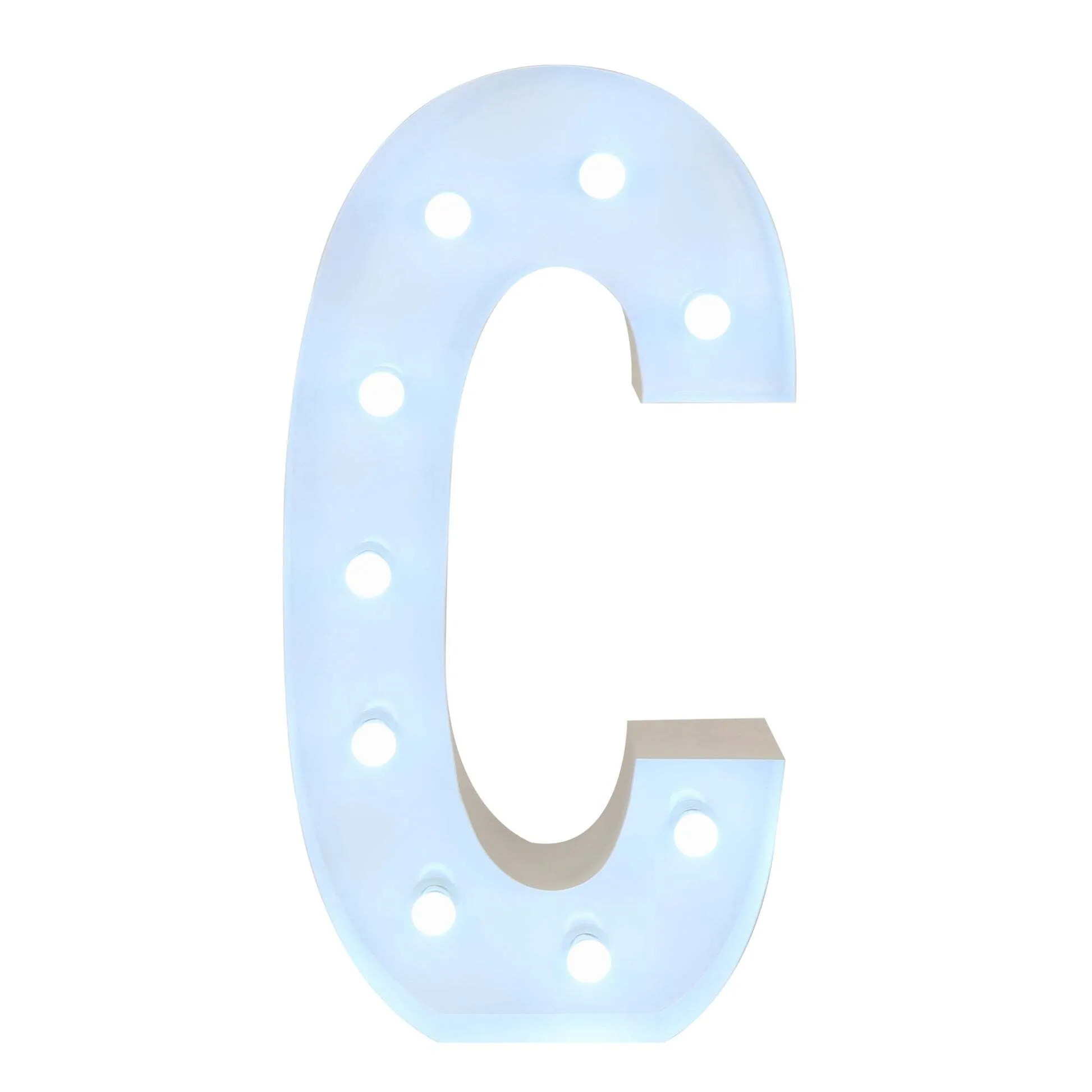 "C" 4ft Marquee Letter