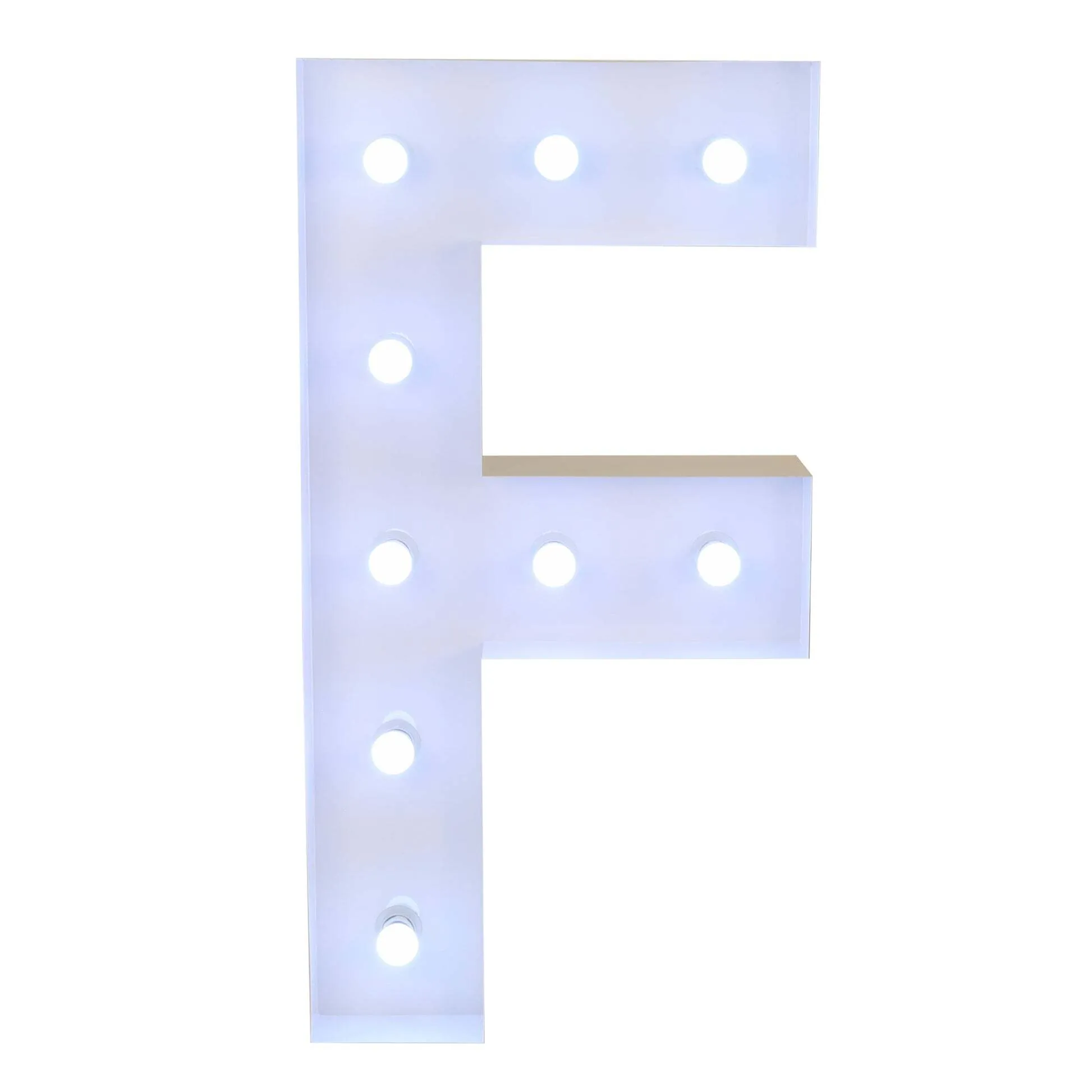 "F" 4ft Marquee Letter