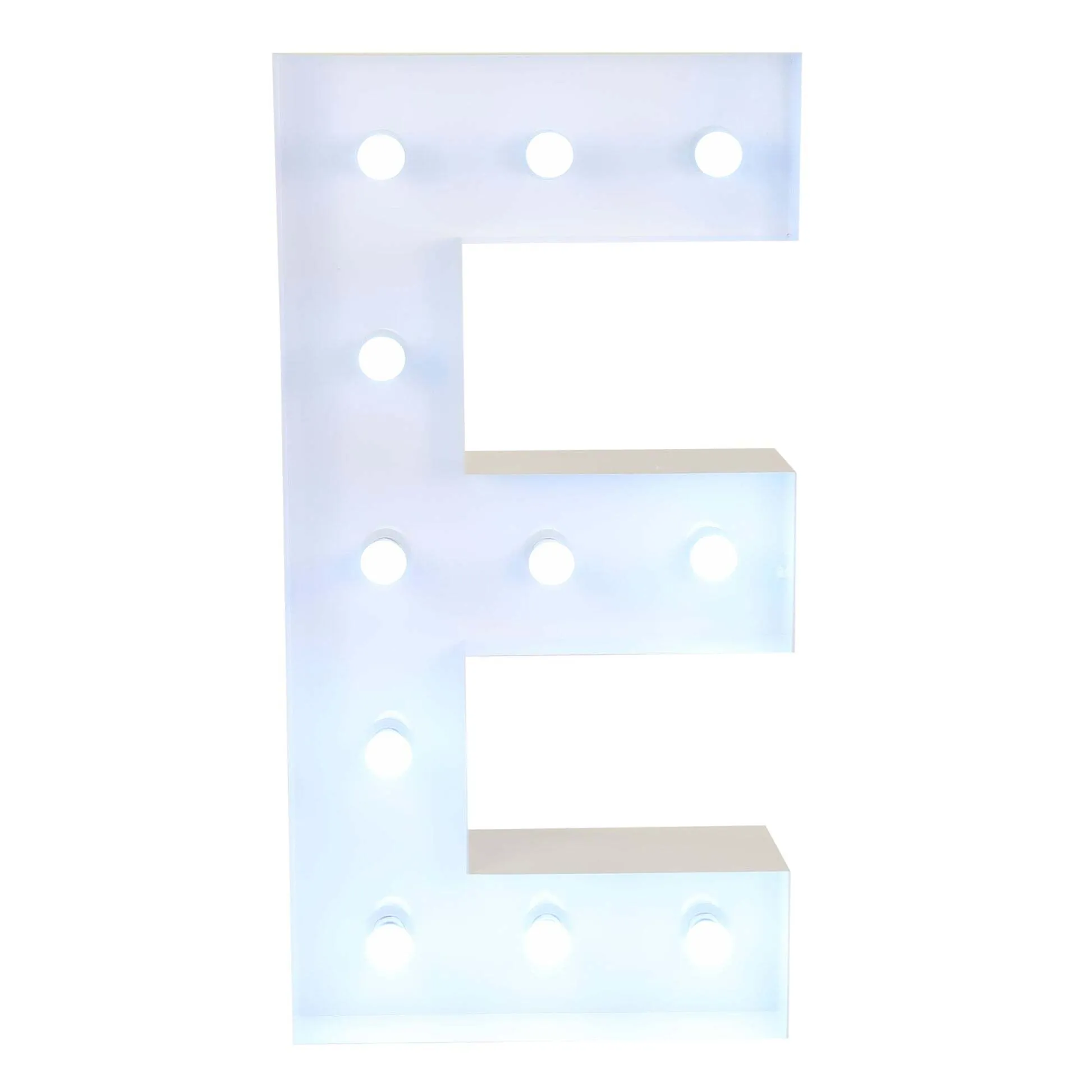 "E" 4ft Marquee Letter