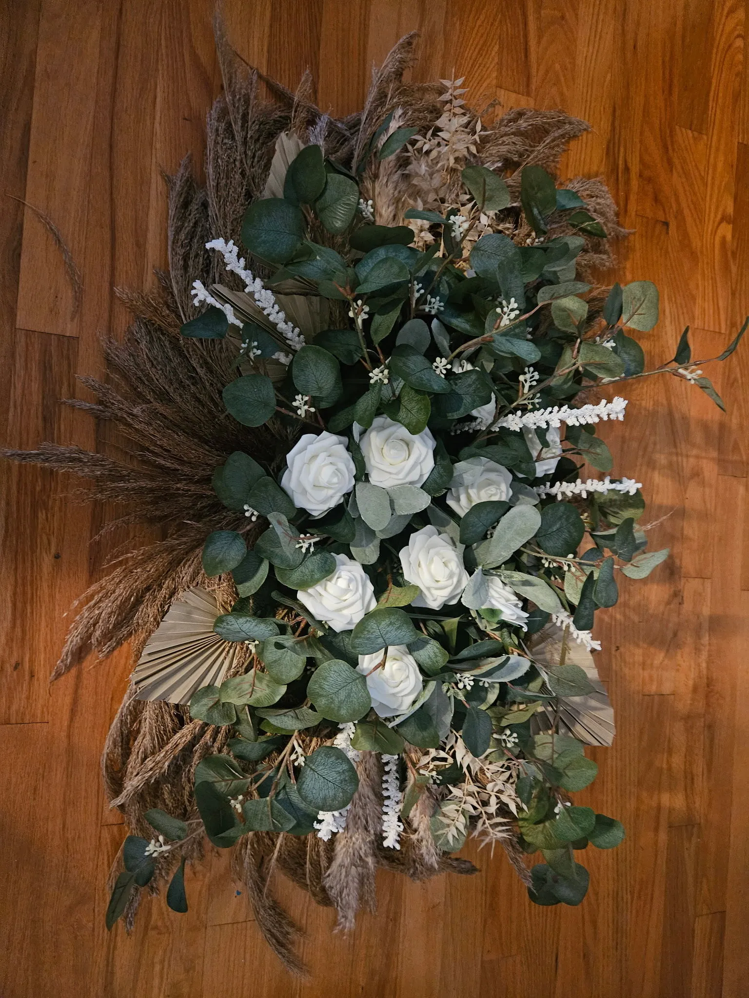 Arrangement floral rustique