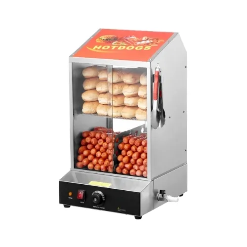 Cuiseur vapeur à hot-dogs