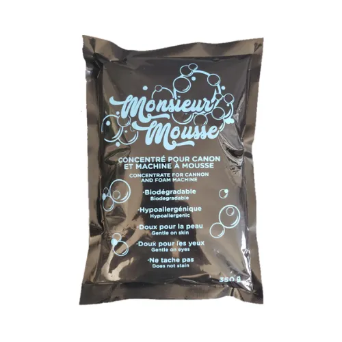 Sachet de mousse