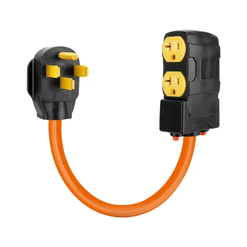 Adaptateur 14-50P - 50A  à 4 x 5-15/20R