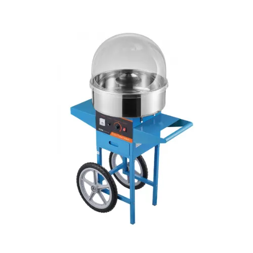 Machine à barbe à papa avec charriot