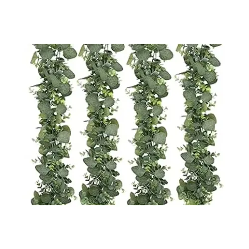 Guirlande de feuilles d’eucalyptus artificielles