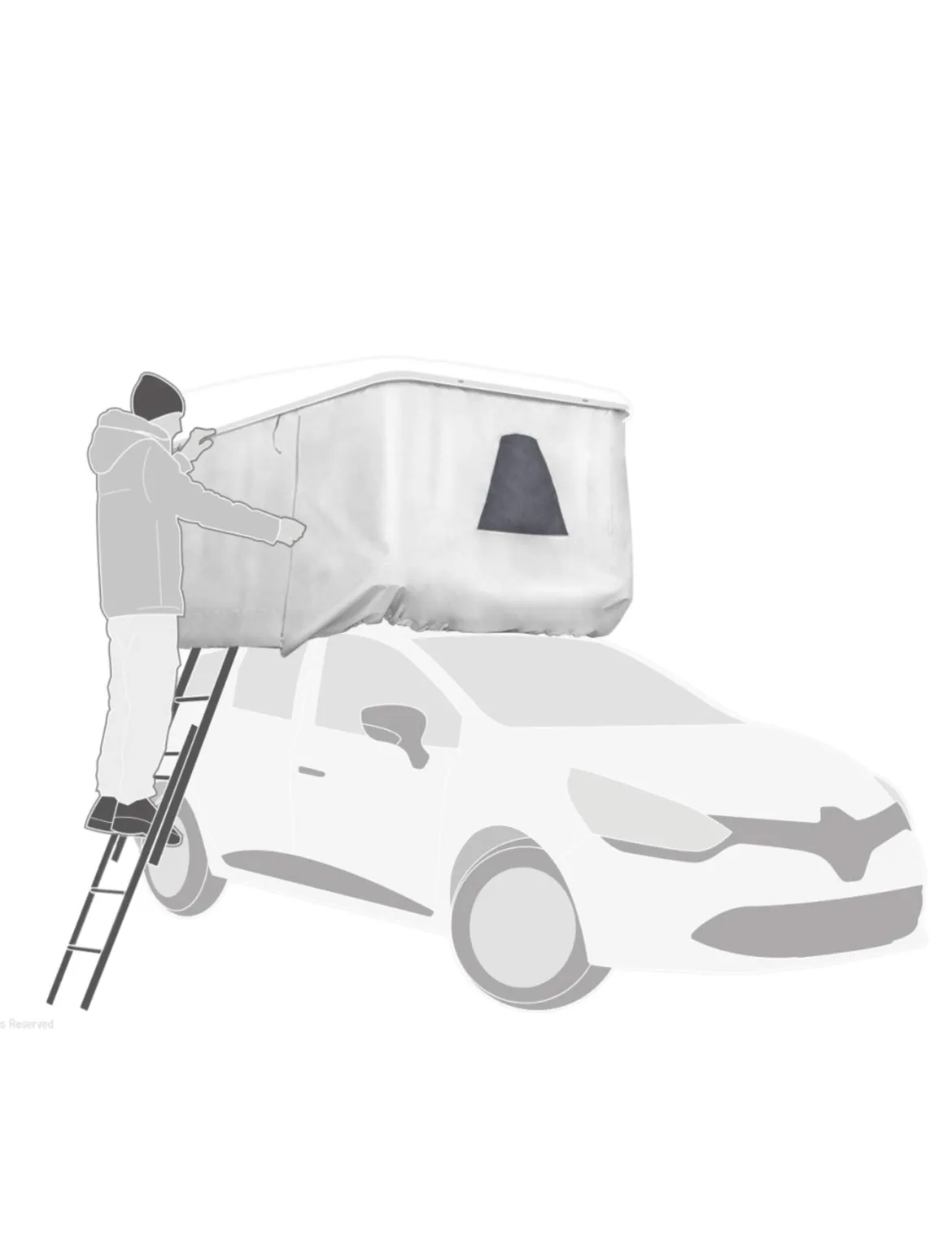 Autohome Isolierung für Airtop Medium Dachzelt