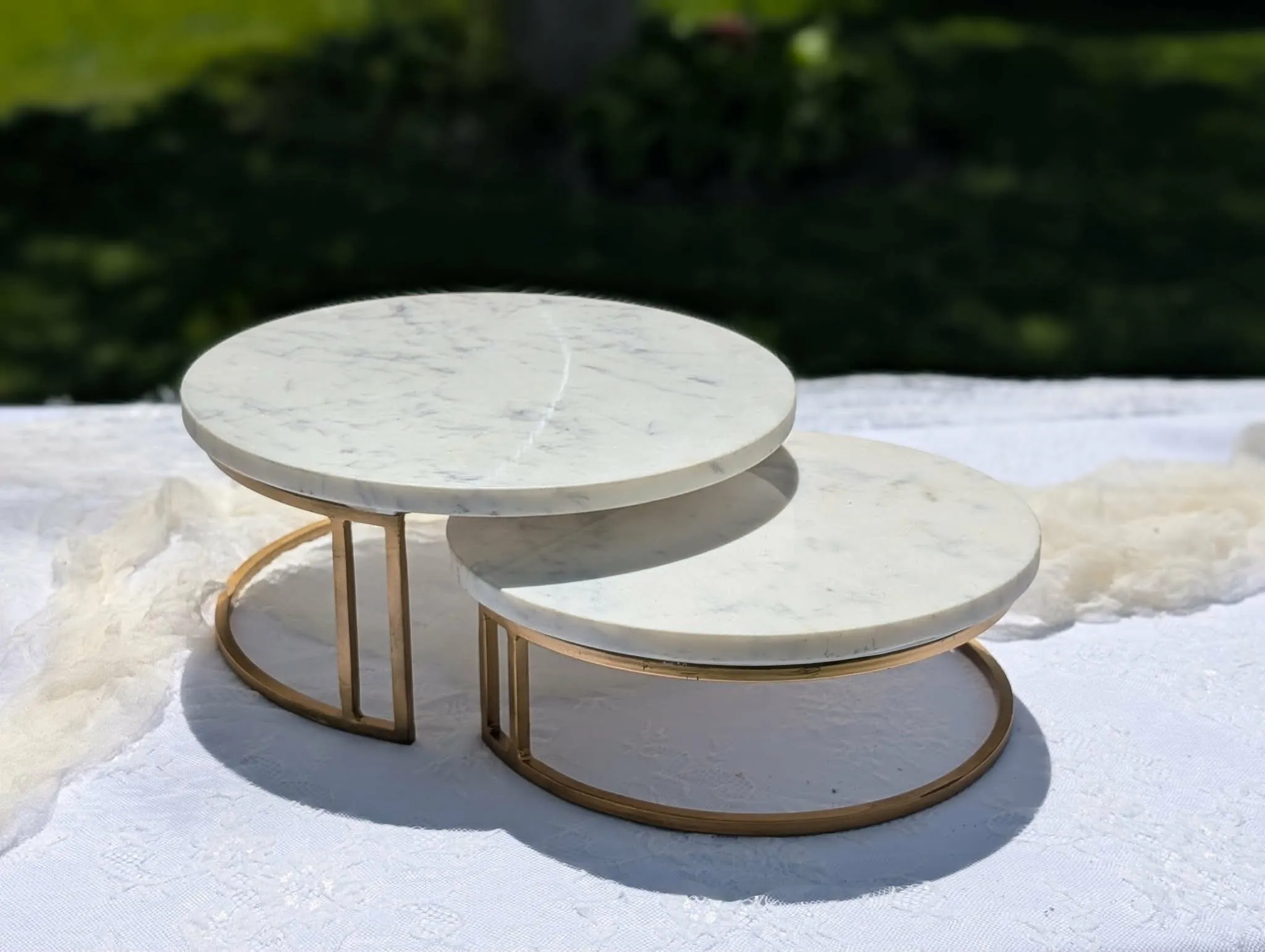 Marble Cake Stand