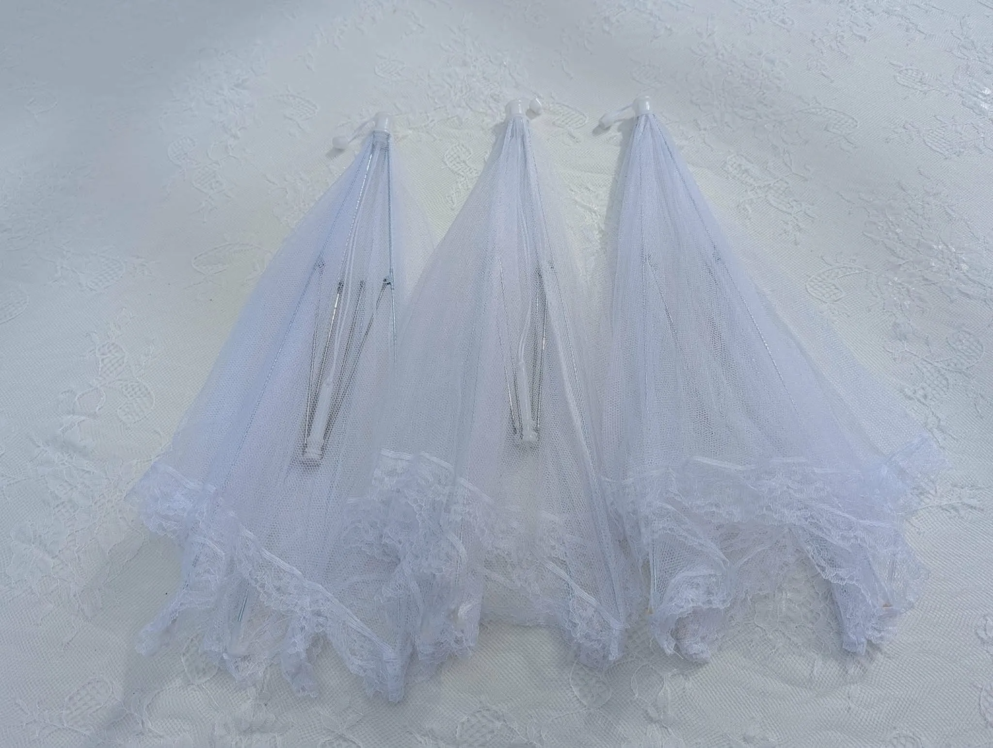 White Umbrella Food Covers