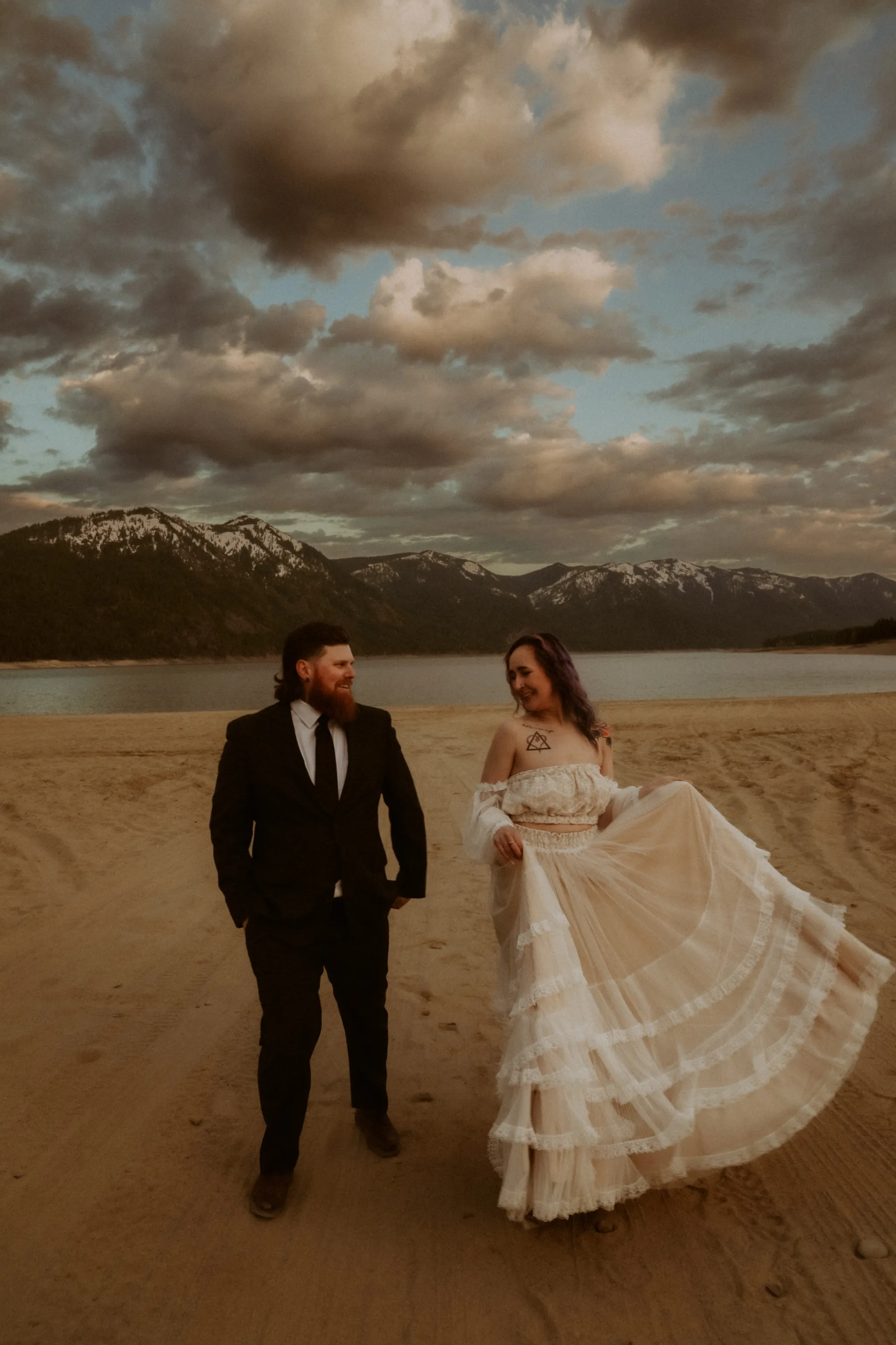 White Ivory and Cream Gowns