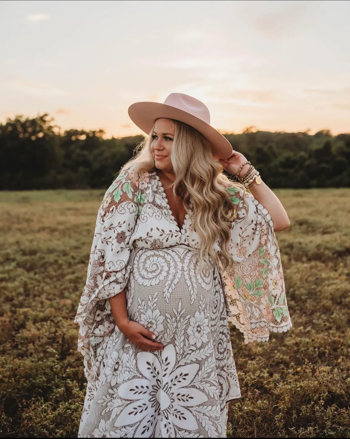 boho mama gown