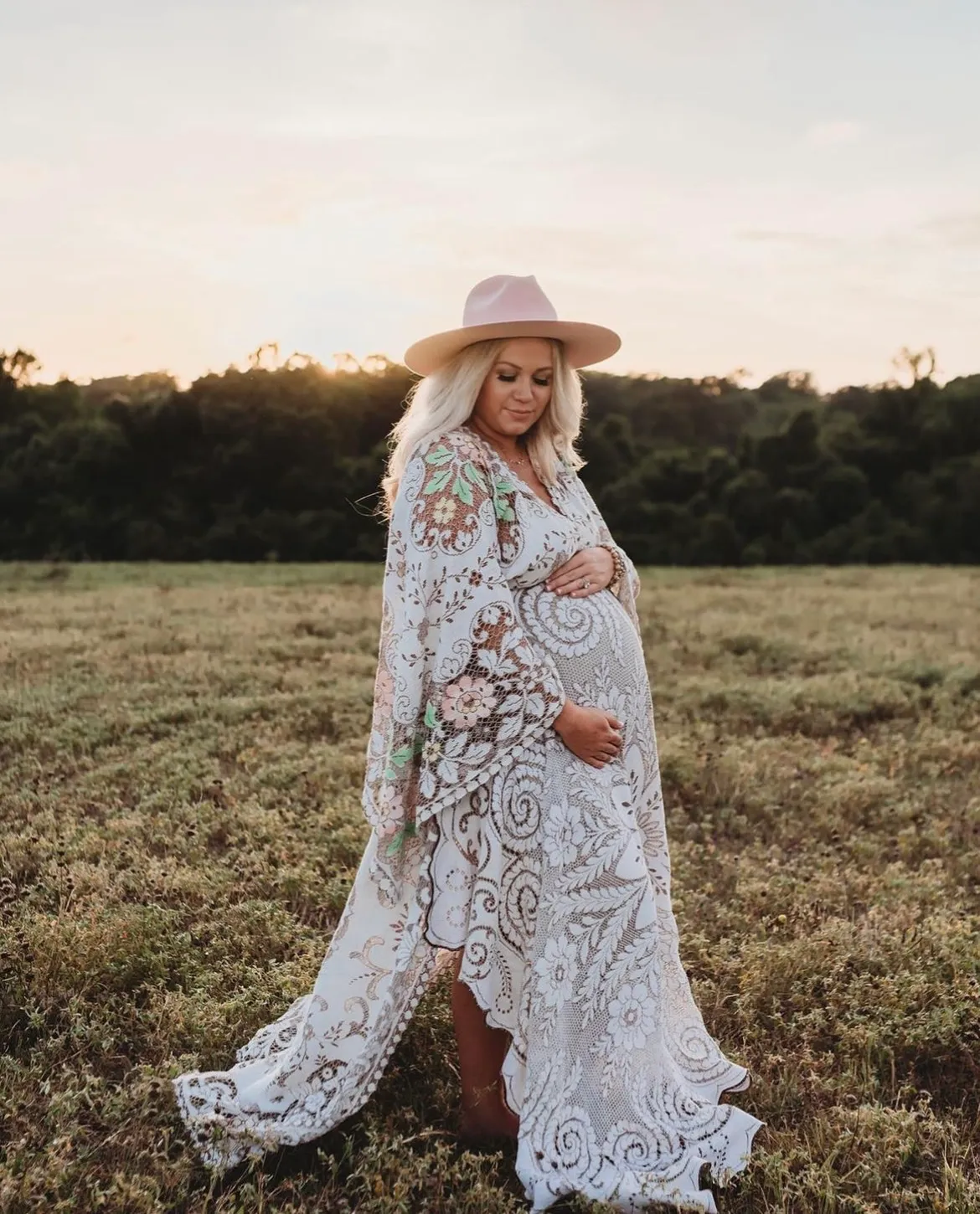 boho mama gown