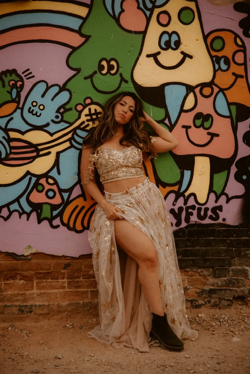 Moon + Star Two Piece Gown