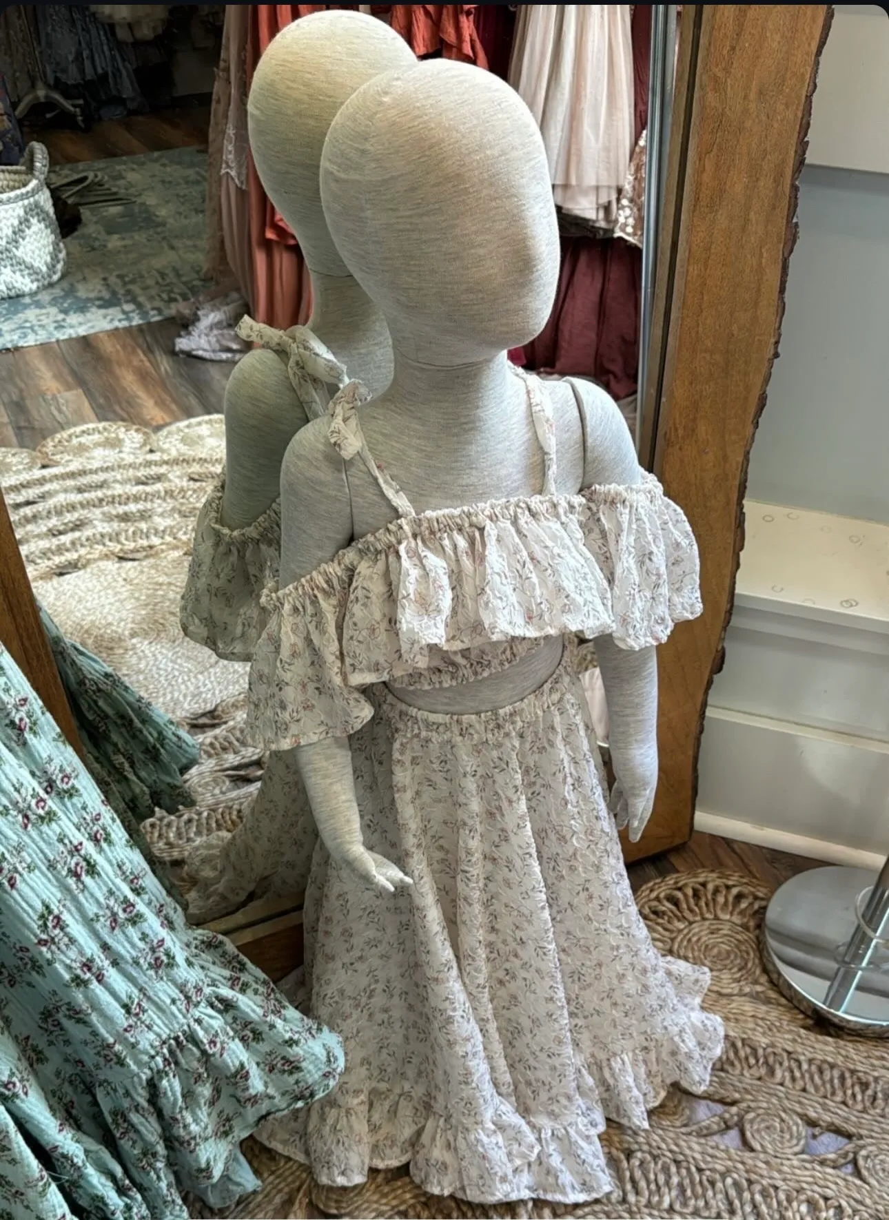 Little Lady White Floral