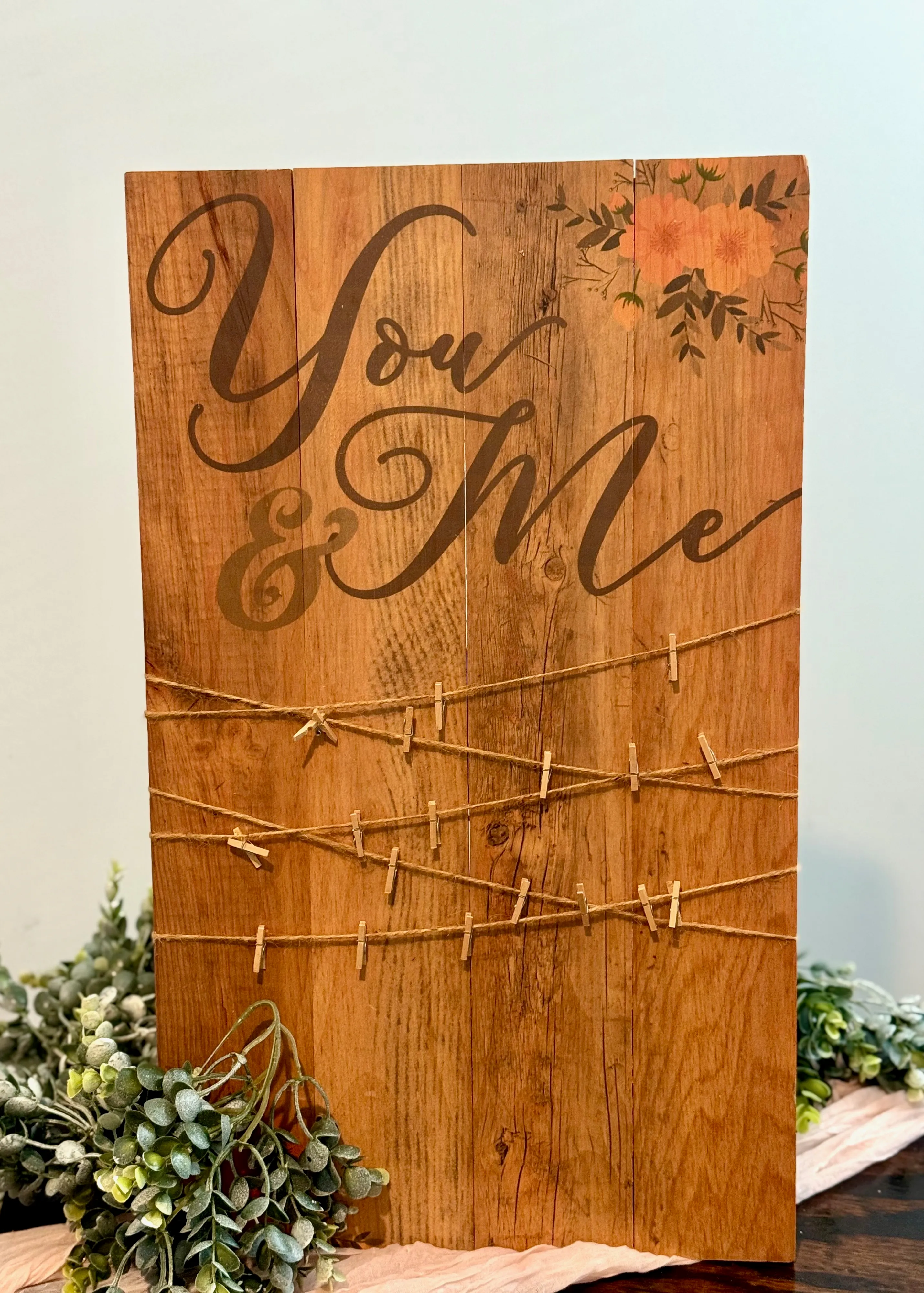 You & Me Photo Board 