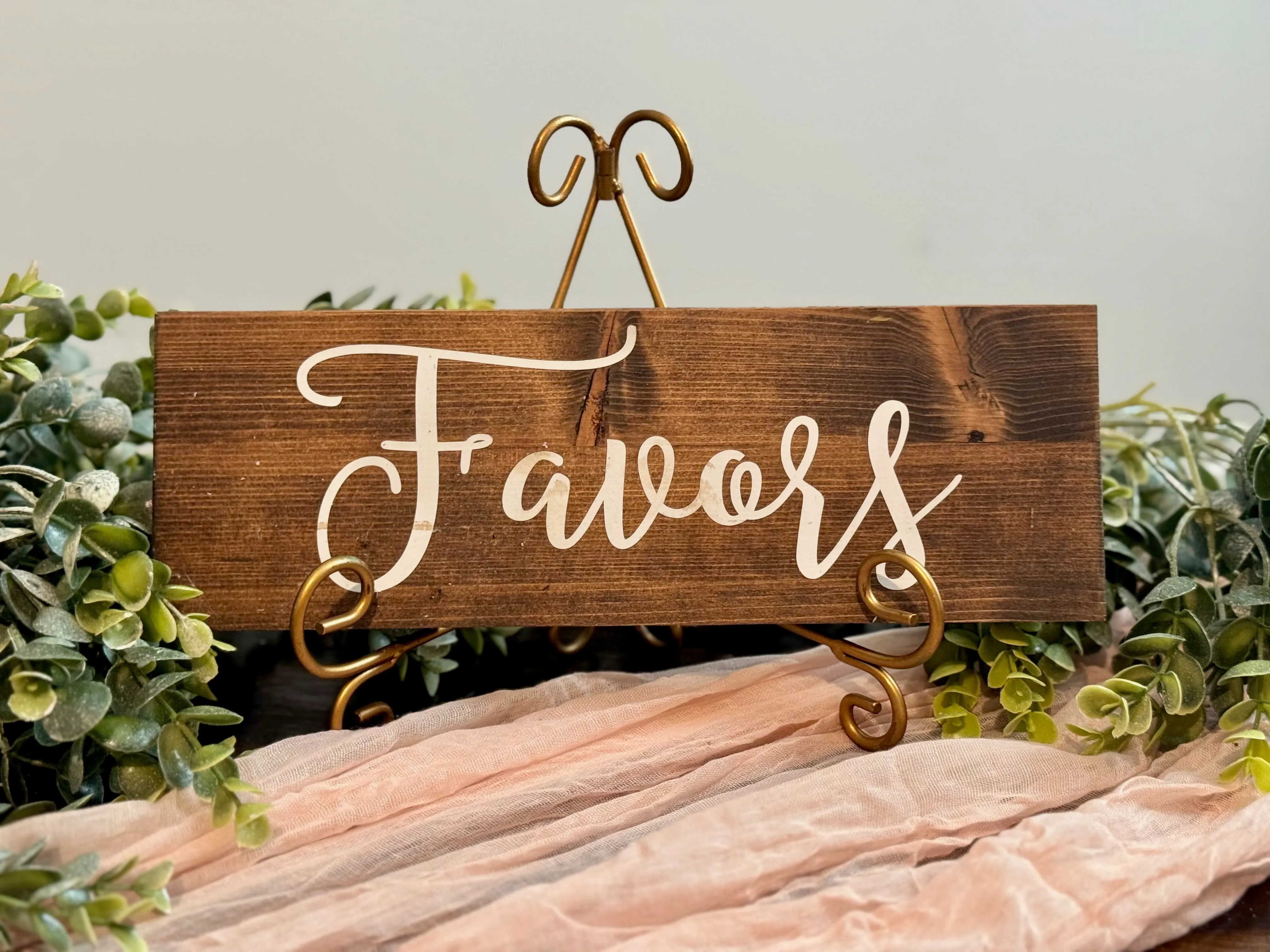 Wooden Favors
