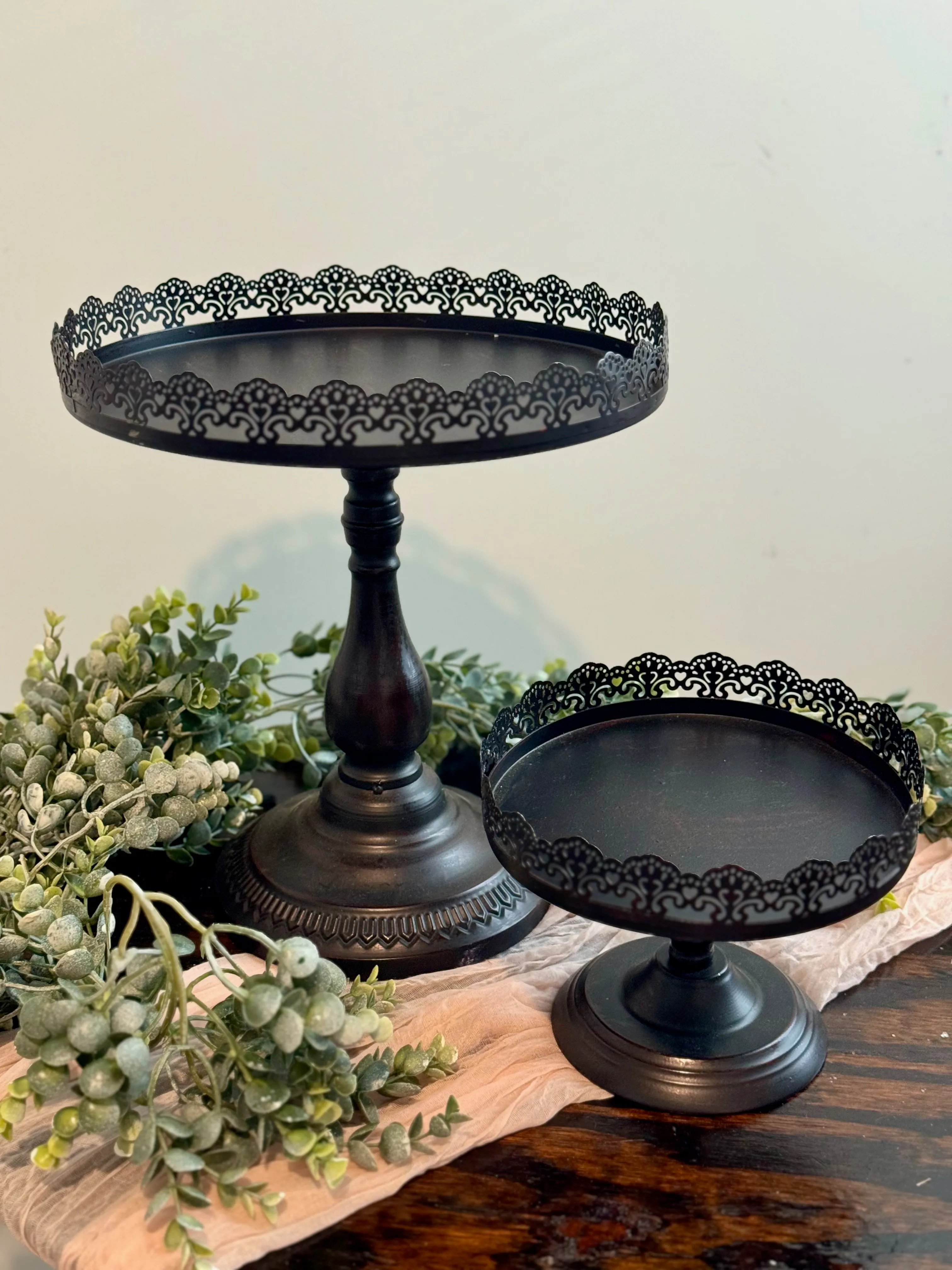 Dark Bronze Dessert Stand