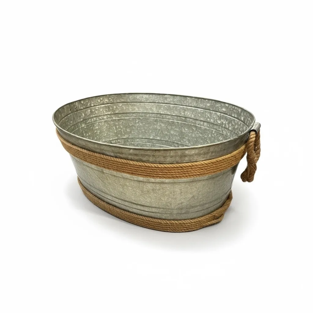 Medium Galvanized Bucket