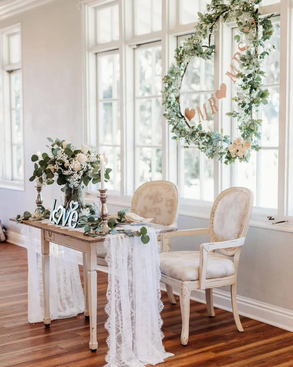 Rectangle Sweetheart Table