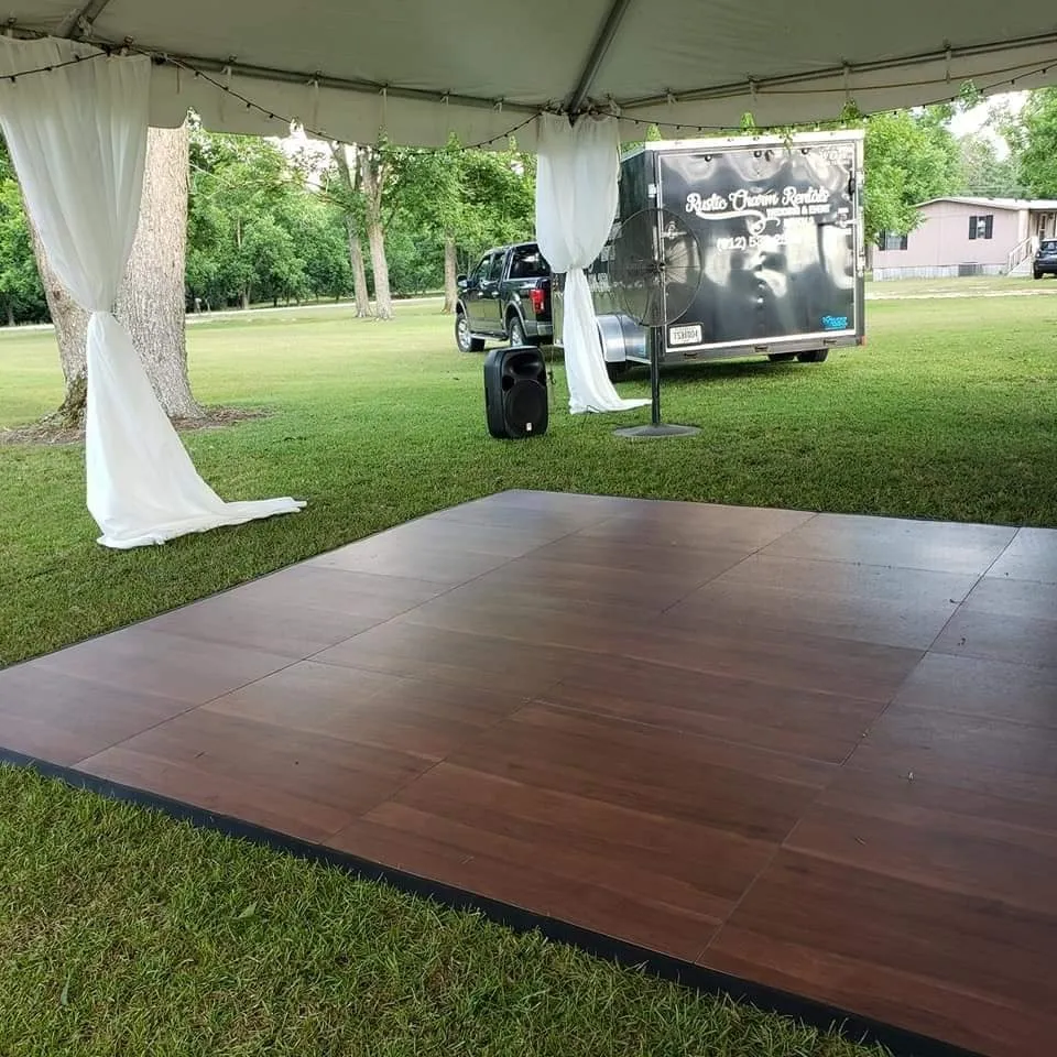 12 X 12 DARK MAPLE DANCE FLOOR