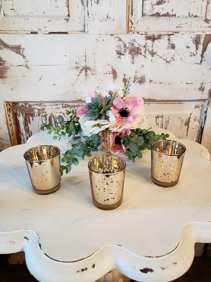 Gold Mercury Votives