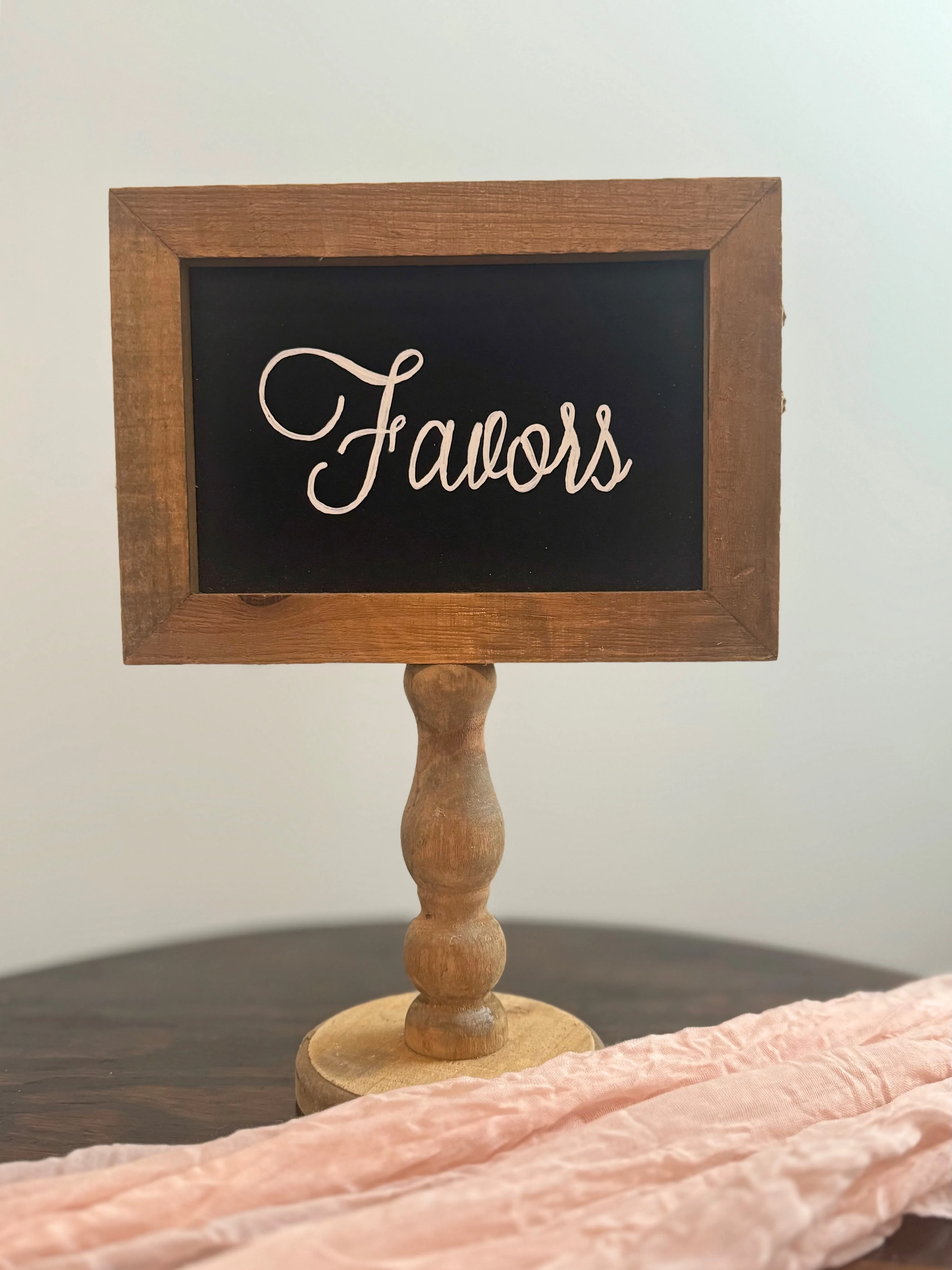 Chalkboard Favors 