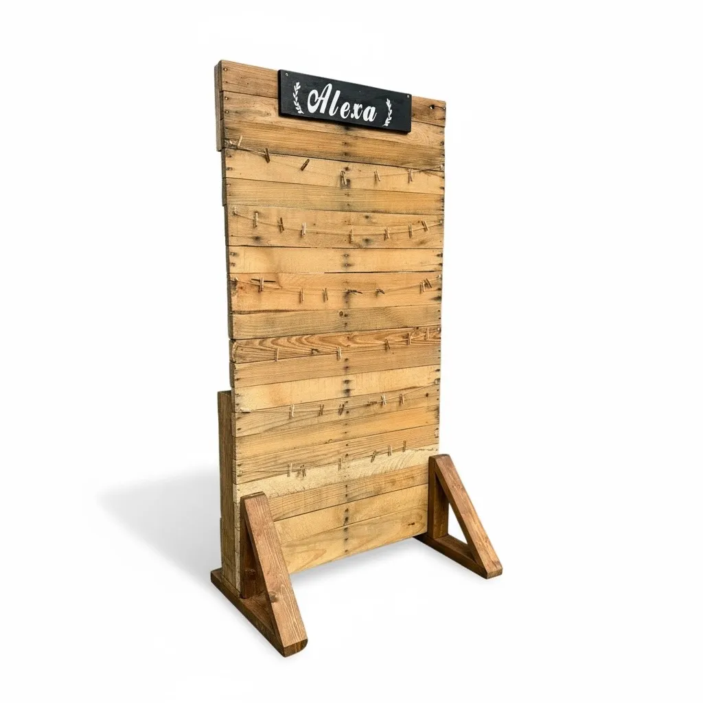 Pallet Wall - Photos or Chip Display
