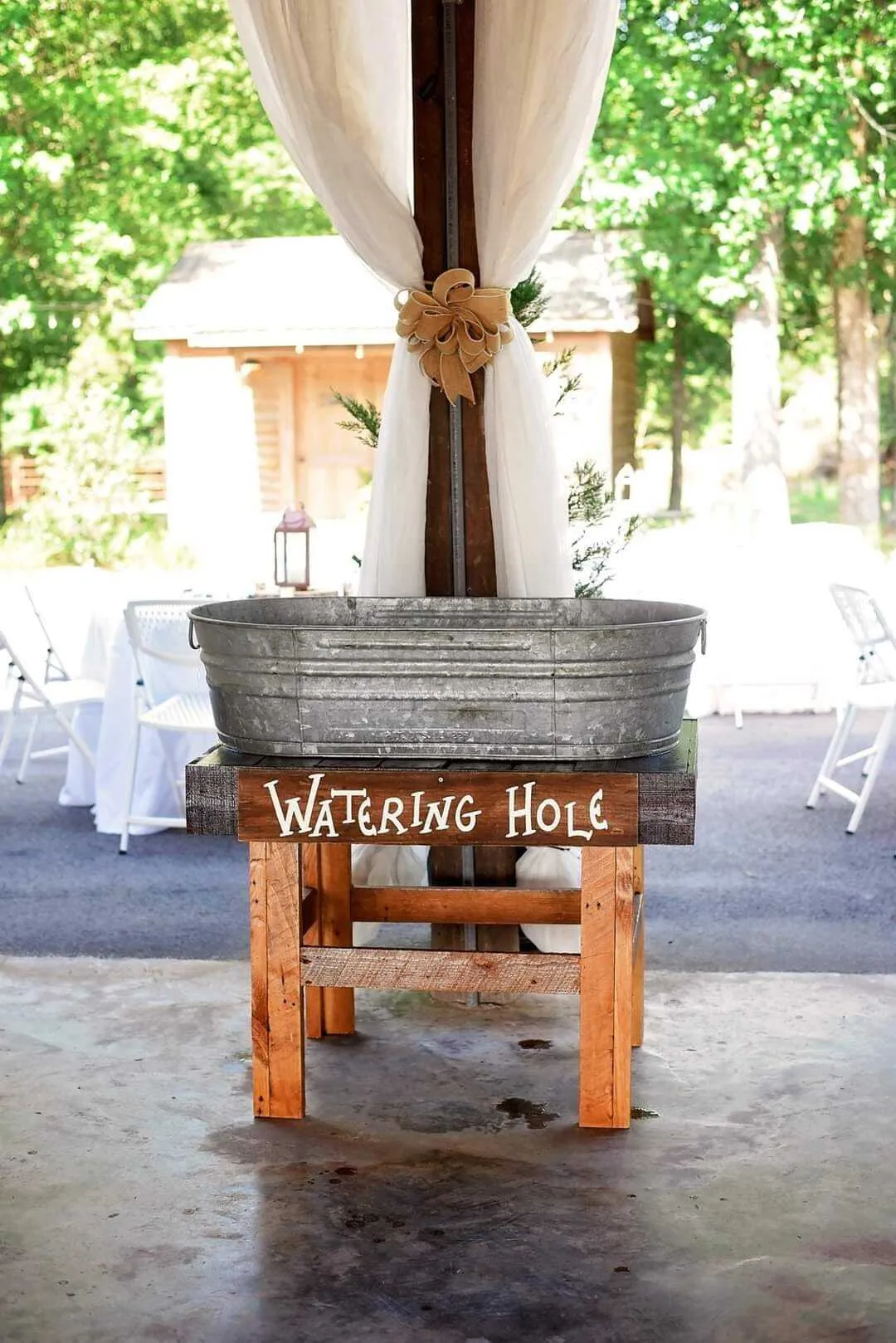 Watering Hole Table and Tub