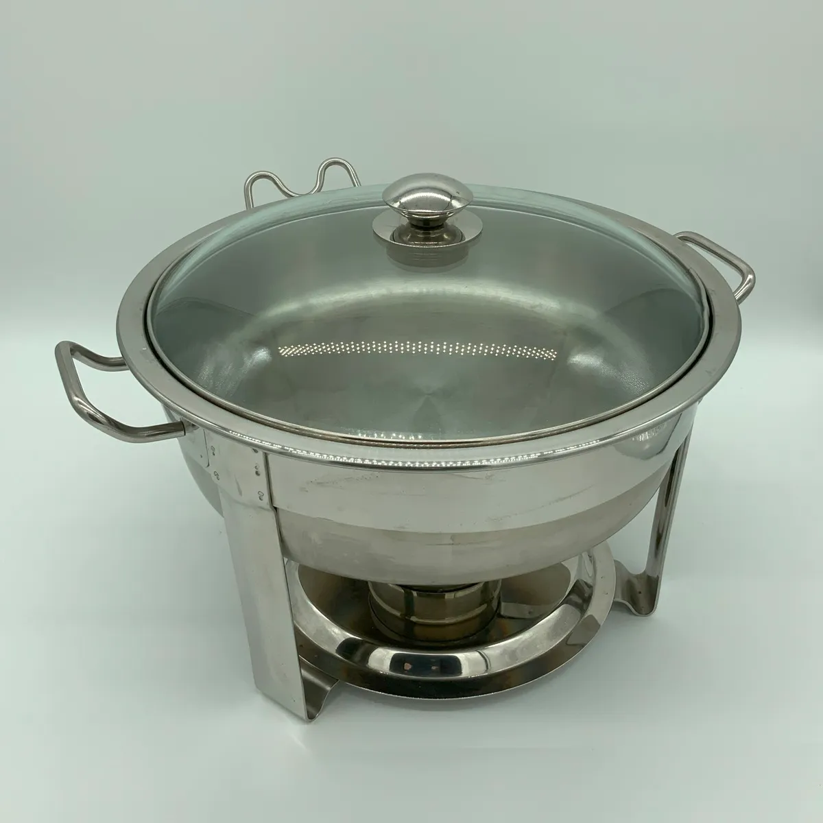 Round Serving or Chafing Dish