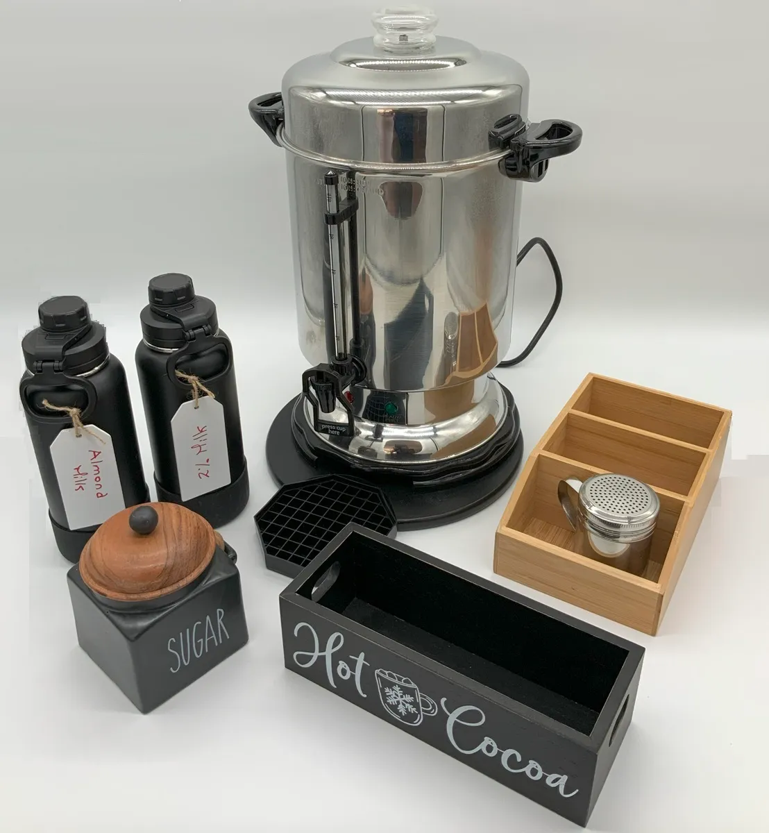 Hamilton Beach Electric Coffee Urn & Accessories
