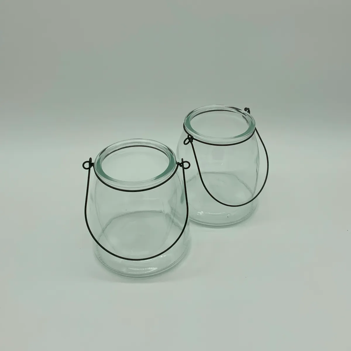 Glass Candle Holders
