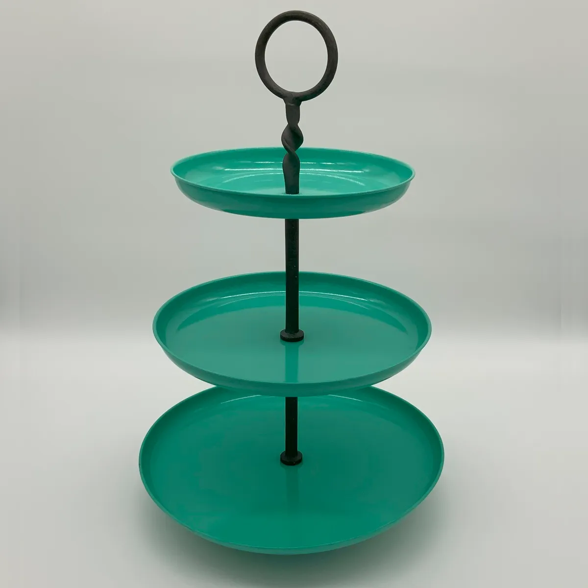 Green 3 Tier Cake Stand