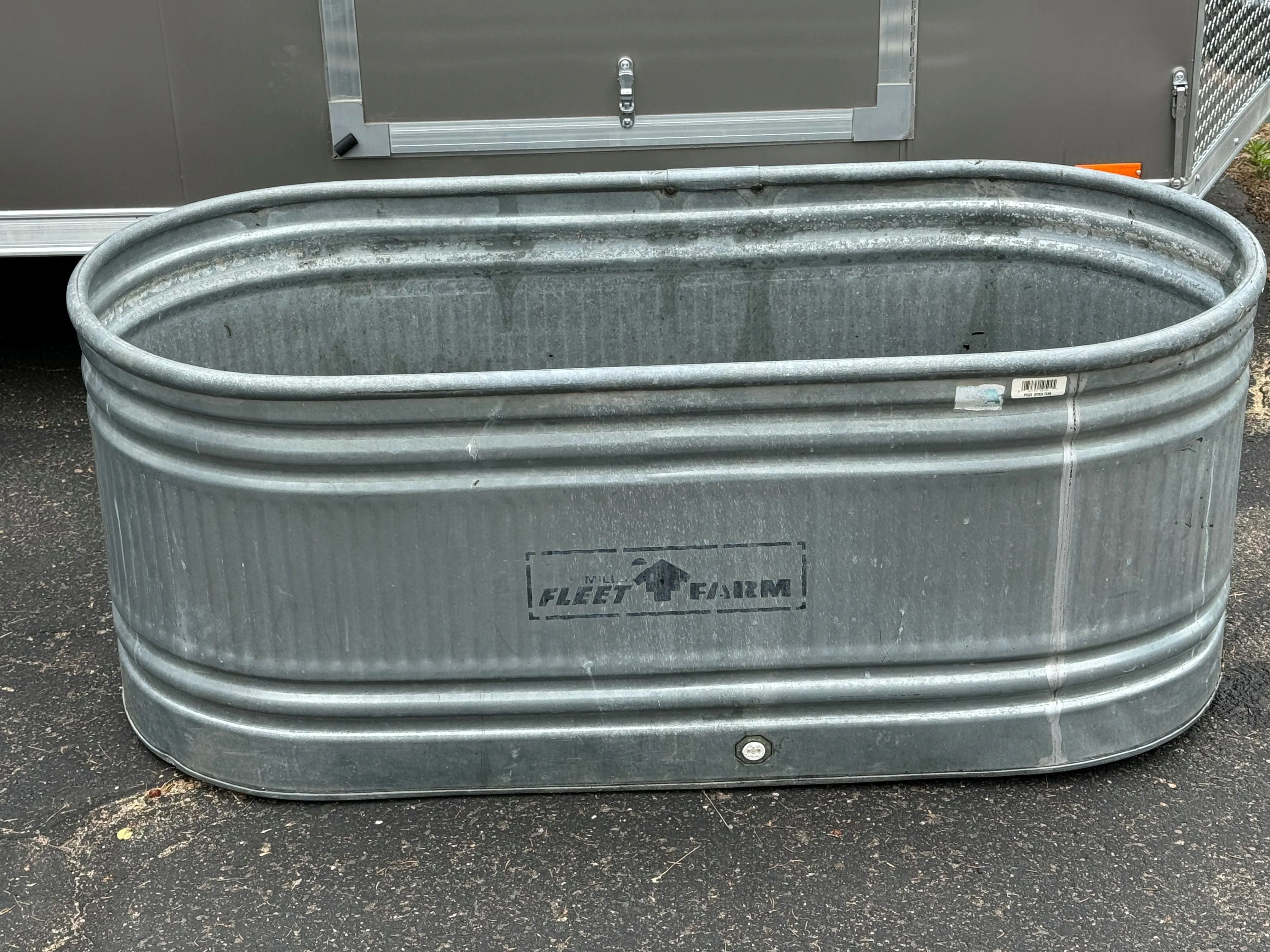 Rustic Beverage Container 57" x 25"