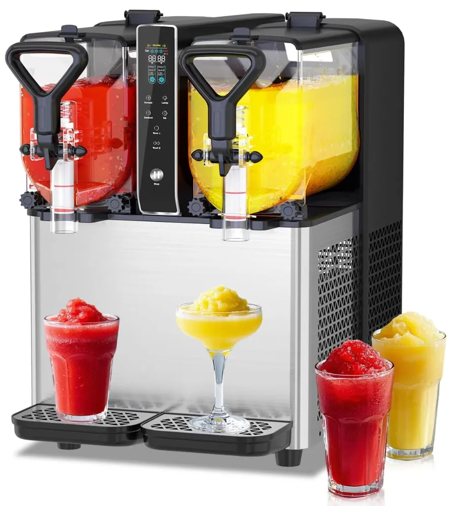 Dual Tank Slushie Machine