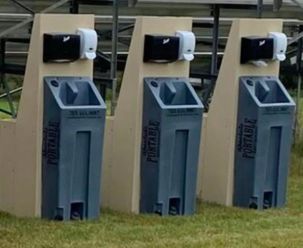 Hand washing station