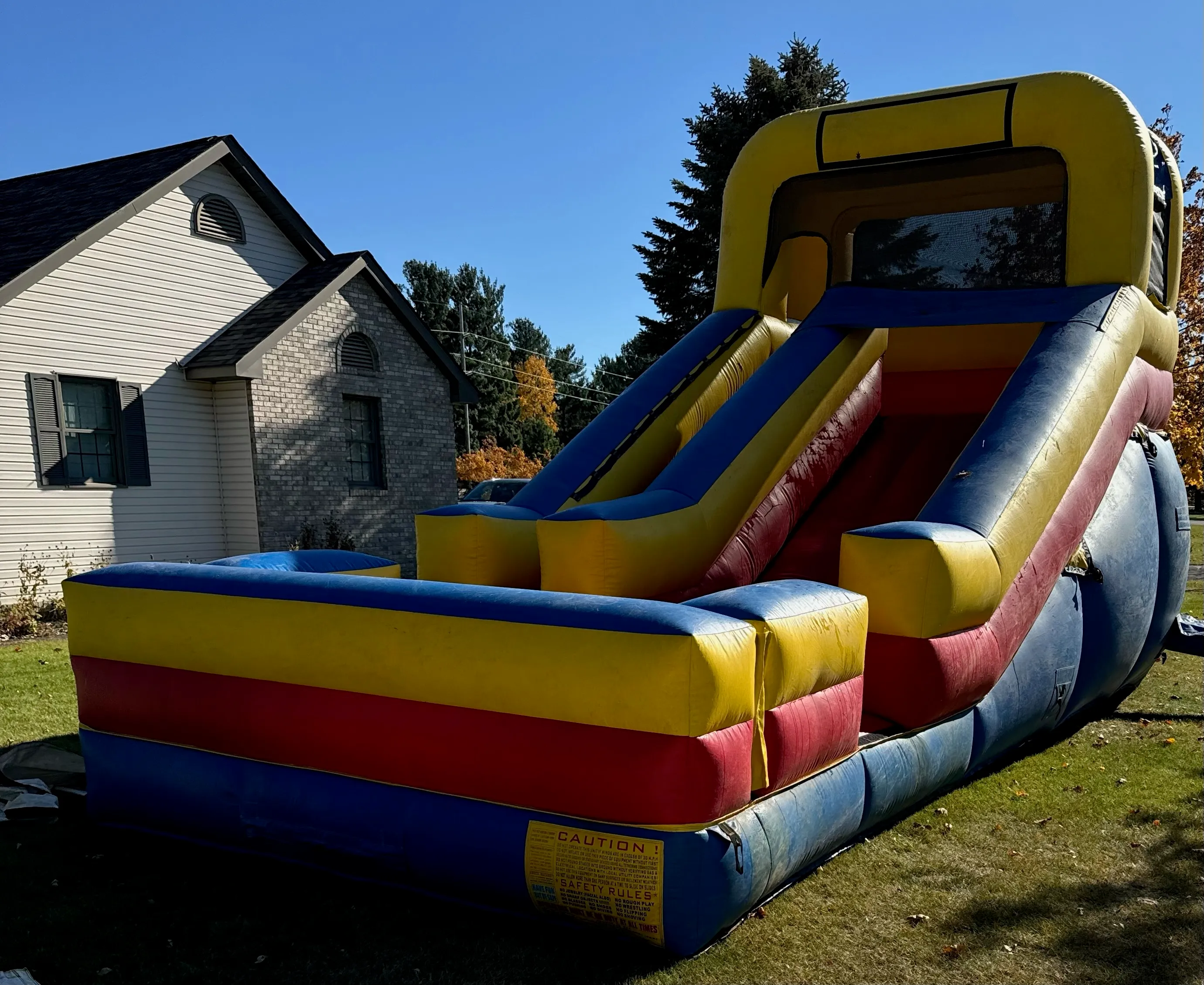 Bouncy Slide - wet or dry