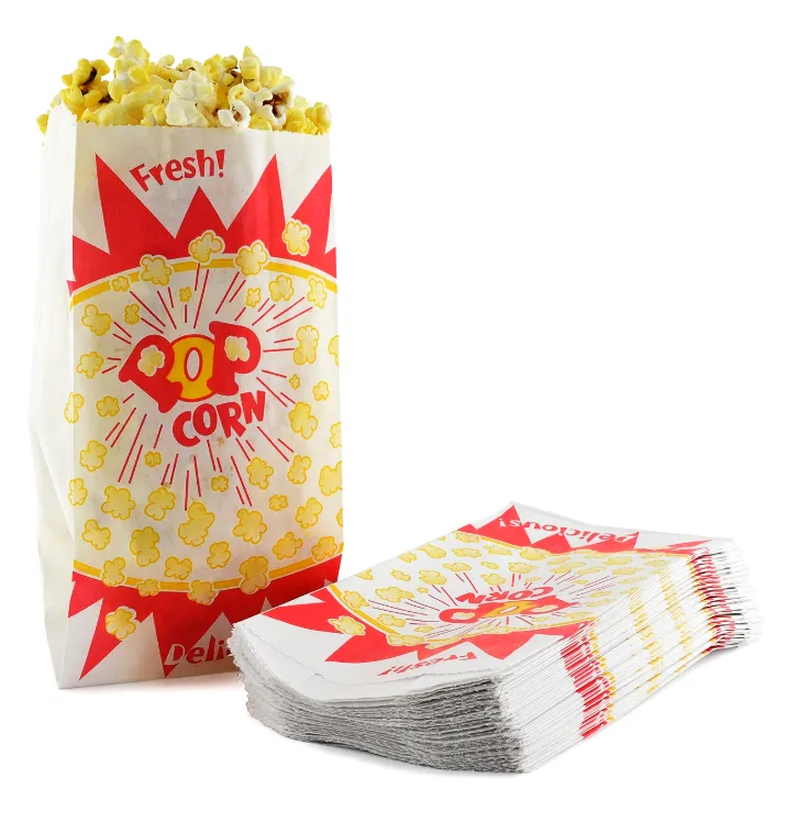 Popcorn Bags - Qty of 50