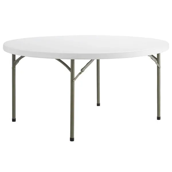 60" Lancaster Round Folding Table
