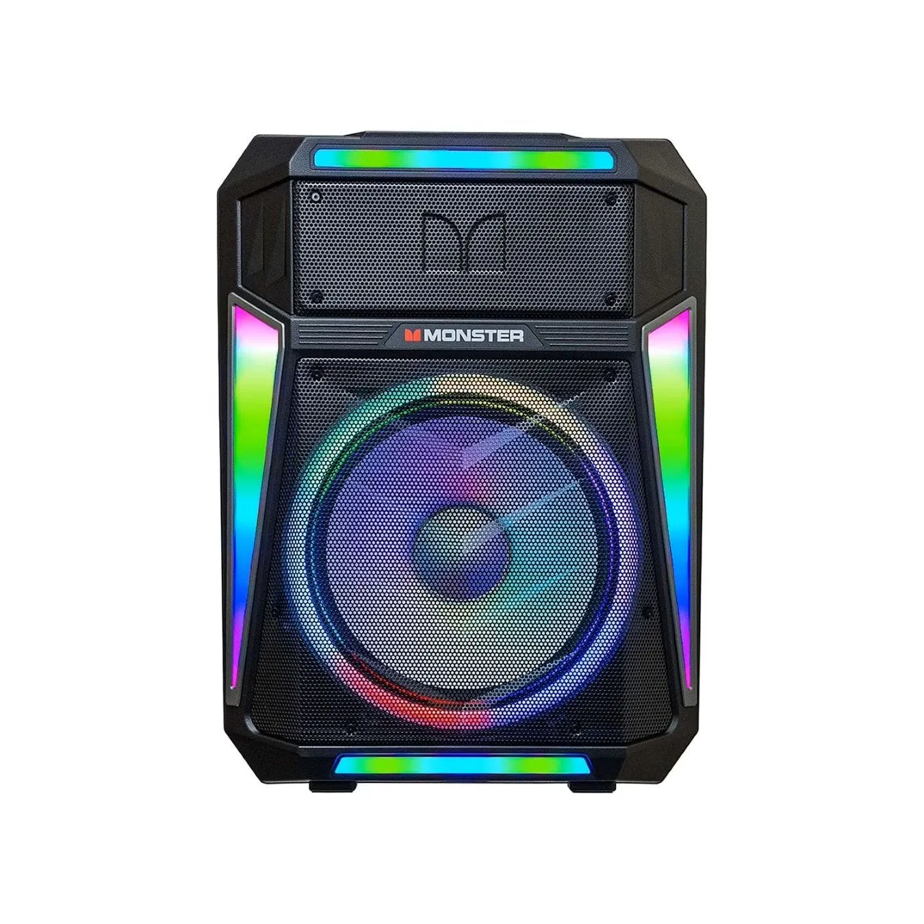 Monster Z6 All-in-One PA Bluetooth Speaker System, 650W, 15-Inch Subwoofer, Black, MNZ6