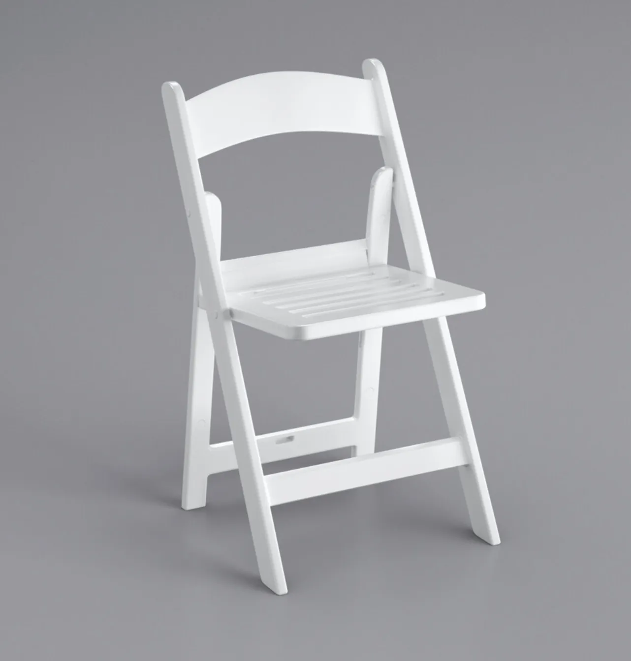 Lancaster White Slatted Chair