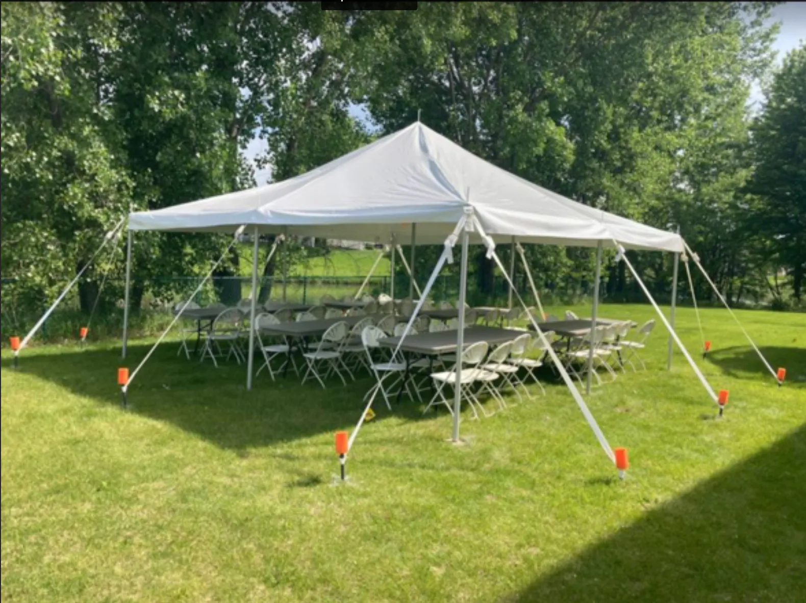 20' x 20' Pole Tent