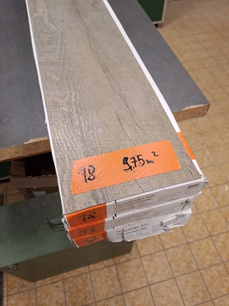 PVC Designbodenbelag Restposten 18 – Joka Classic Design 555 Misty (9,75 m², nur komplett)