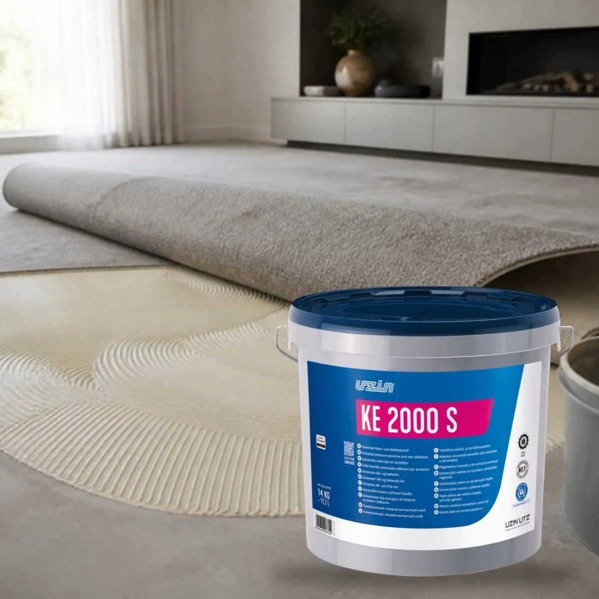 UZIN KE 2000 S Universal-Nass- und Haftklebstoff, 14 kg