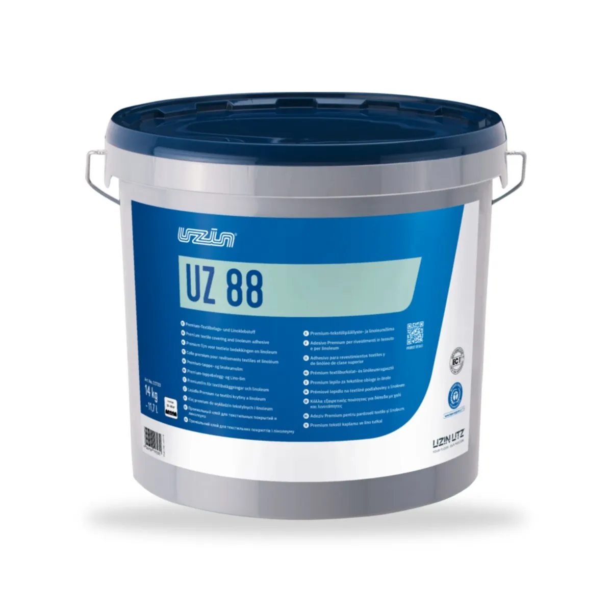 UZIN UZ 88 Premium-Textilbelagsklebstoff, 14 kg
