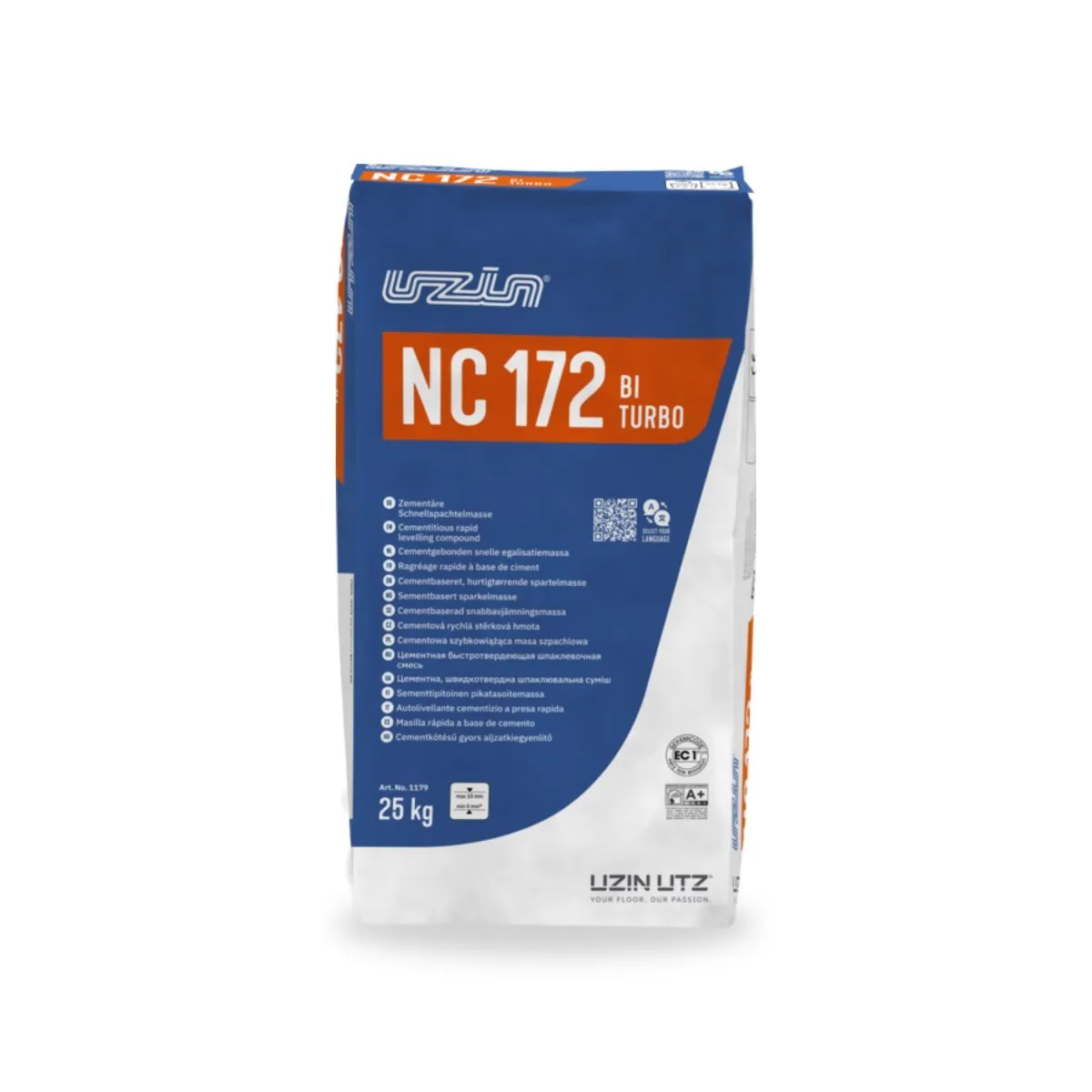 UZIN NC 172 BiTurbo Schnellspachtelmasse, 25 kg