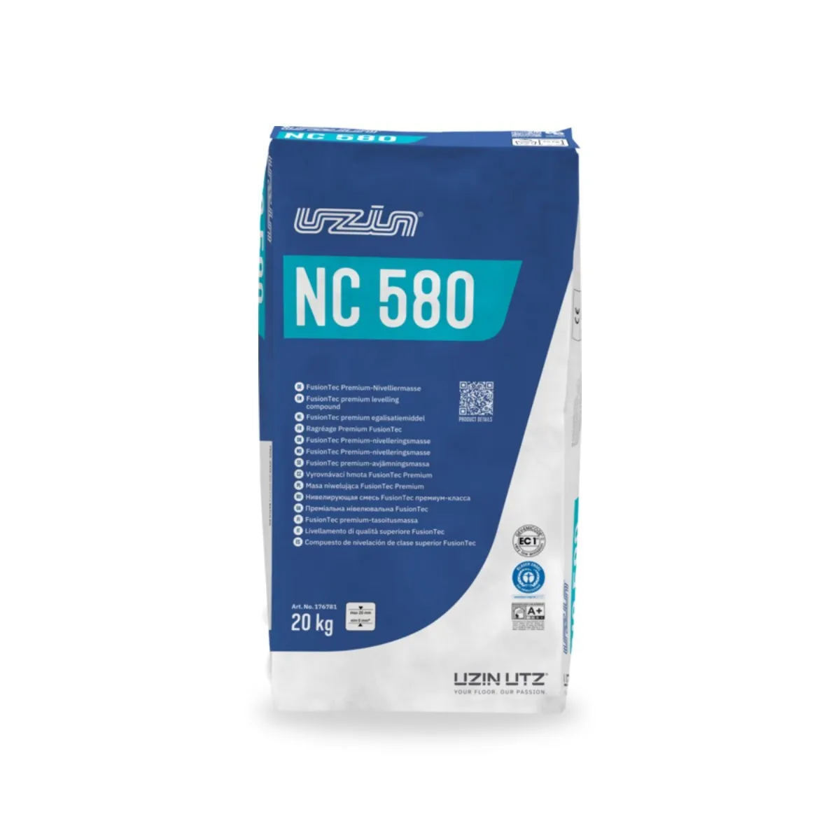 UZIN NC 580 FusionTec Premium-Nivelliermasse, 20 kg