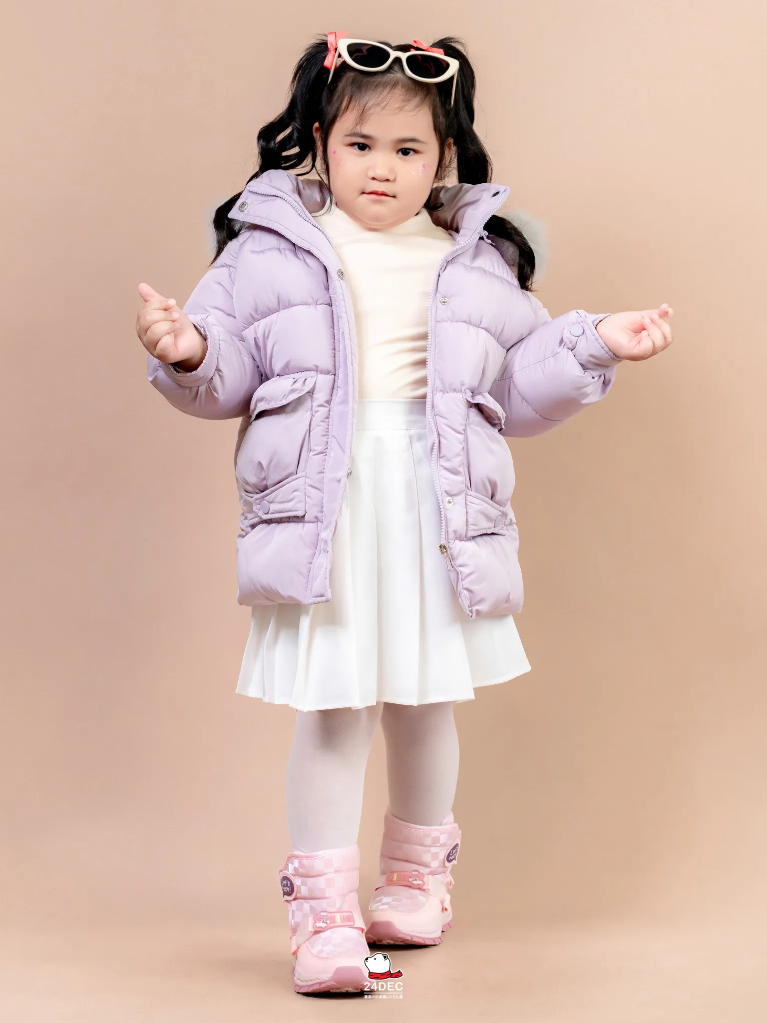 เช่าเสื้อกันหนาว เด็ก รุ่น MAUVE สี ม่วง