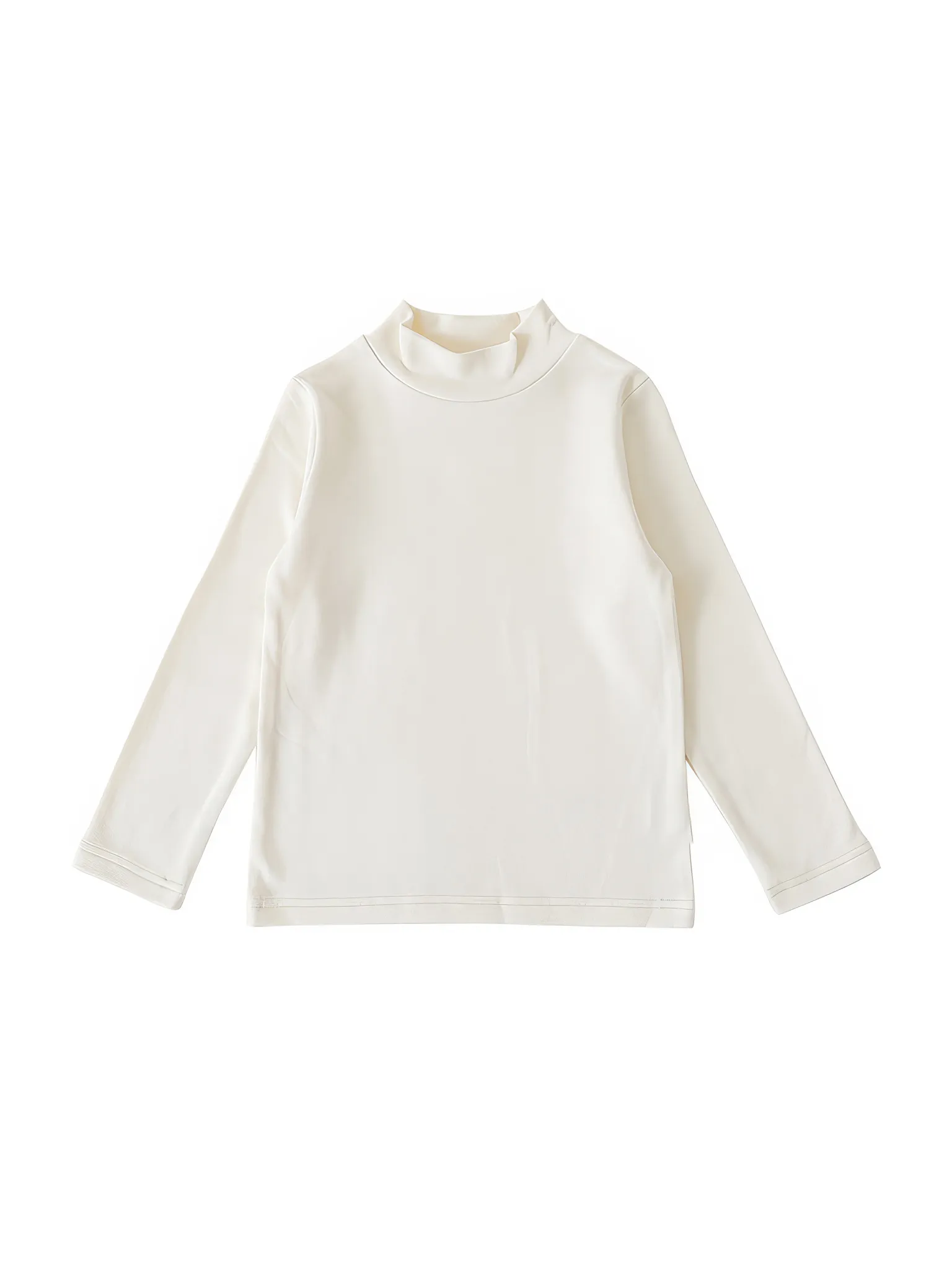 (*หยุดเช่า*) เช่าเสื้อคอเต่า เด็ก รุ่น GONE สี ขาว