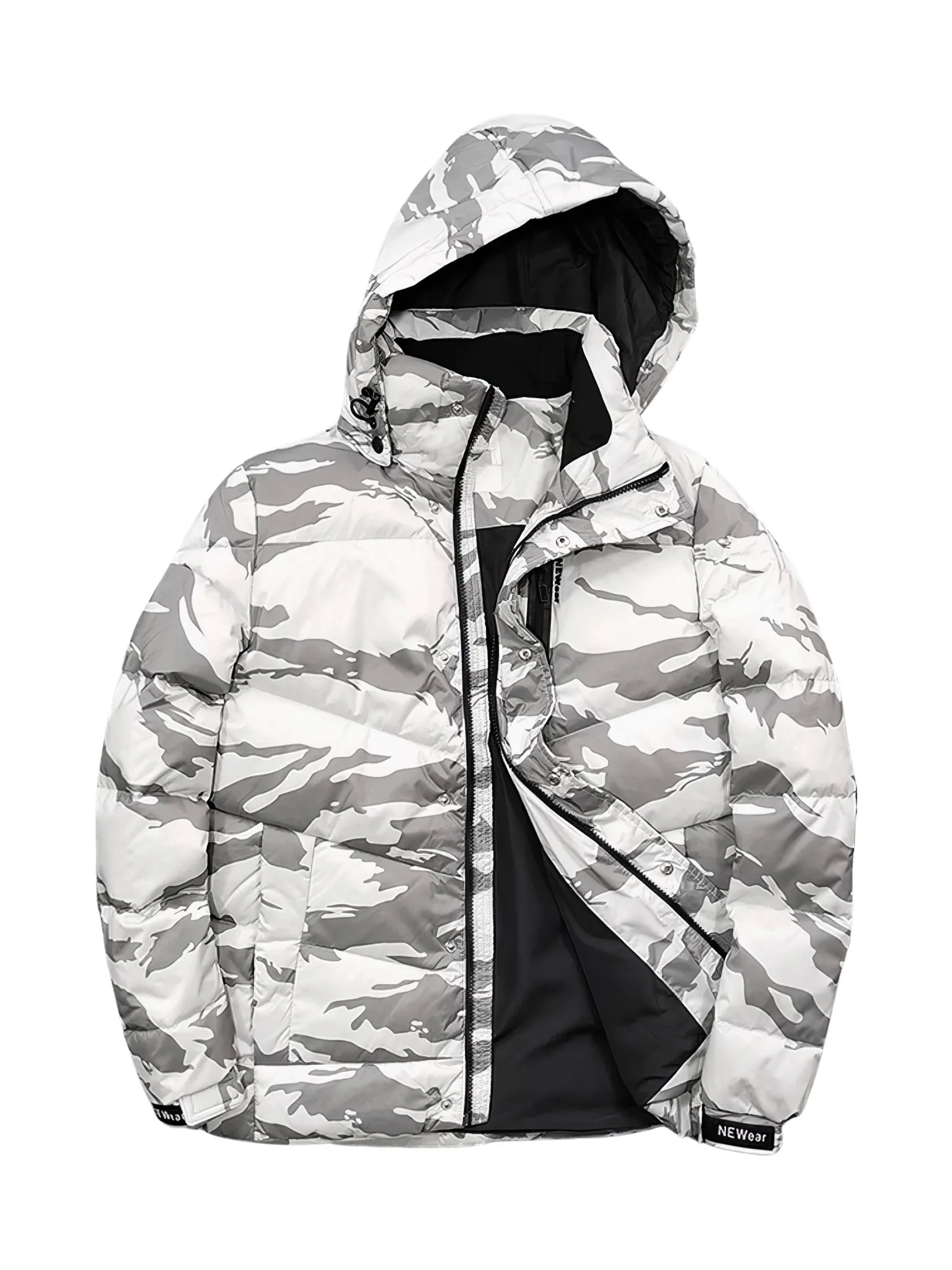 (***หยุดเช่า***)เช่าเสื้อกันหนาว ชาย รุ่น SNIPER สี ขาว