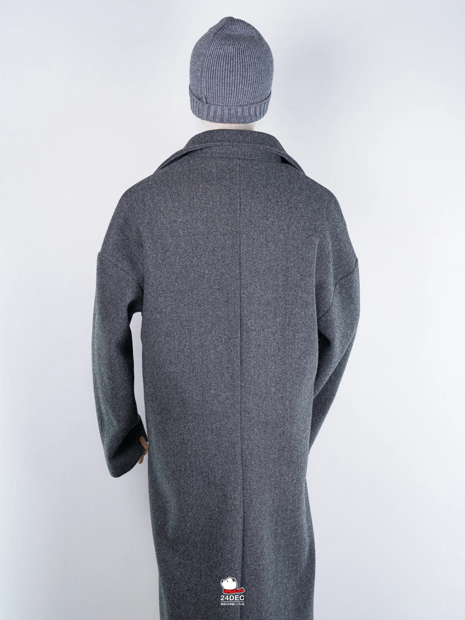 (*หยุดเช่า*) เช่าเสื้อโค้ท ชาย รุ่น PATMOS สี เทา