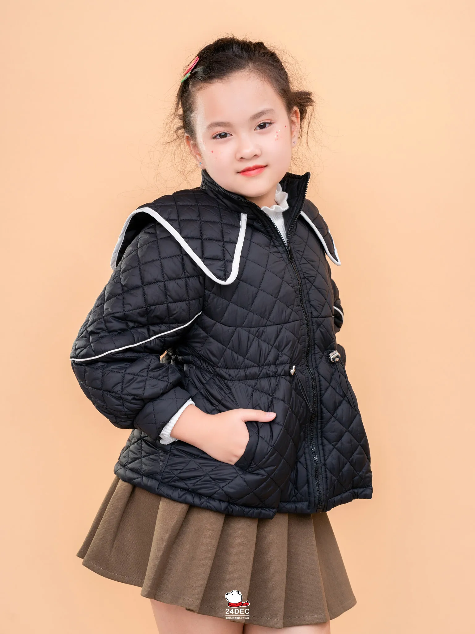 เช่าเสื้อกันหนาว เด็ก รุ่น SAILOR สี ดำ